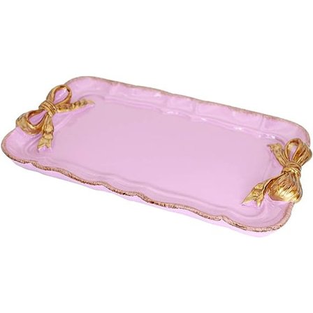 Vintage dekorativt brett håndklebrett oppbevaringsbrett tallerken fruktbrett ringer kjede armbånd øredobber brett kosmetikk smykker arrangør retro 