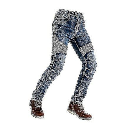 Nye beskyttende bukser for menn motorsykkel racing bukser og beskyttelsesutstyr oppgradert