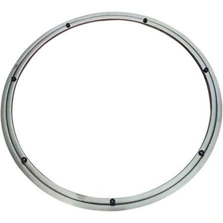 Hiljainen pyörivä kuulalaakeri, pyörivä metallipohja, ruokapöydän kääntöpöydän laakeri, raskaaseen käyttöön (ø50 cm / 20 tuumaa)