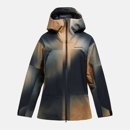 Peak Performance - Edge HIPE 3L AOP Shell Jacket Damen