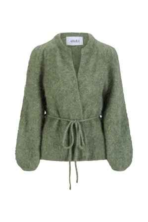 Fredrikke Chunky Cardigan Sage Green L