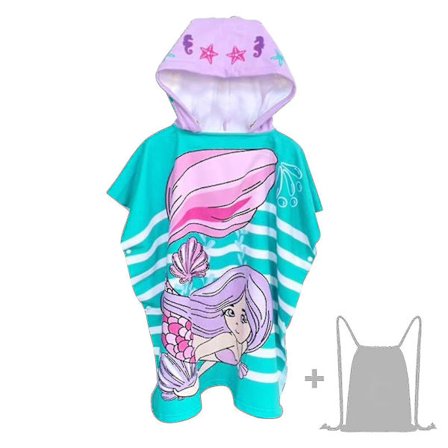 Børne hætte strandhåndklæde mikrofiber badehåndklæder børn tegneserie strand Shawel