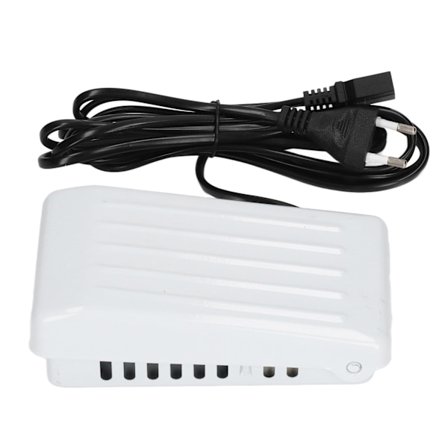 Miljövänlig Kompakt Vit Symaskin Pedal 3 Hål Variabel Hastighet Fotkontroll EU-kontakt 220V