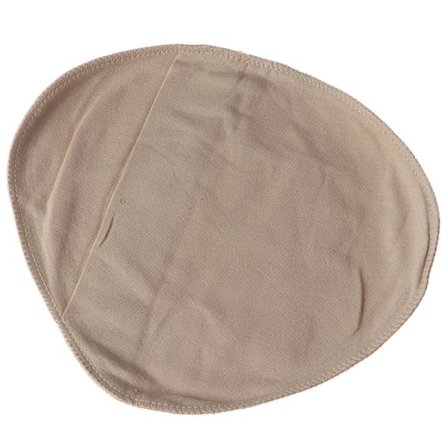 Silikone brystformer til kvinder, beskyttende betræk i bomuld, beskyttelseslomme XL til mastektomi protese, kunstige trekantede falske bryster