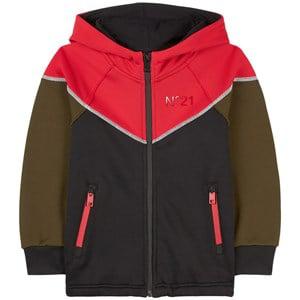 No.21 Black Colorblock Hoodie 16 years - Jumpers and knitwear - 16 years - Black - Junge