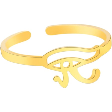 Øye av Horus Ring Egyptisk Justerbar Ring Gamle Egypt Horus Ey