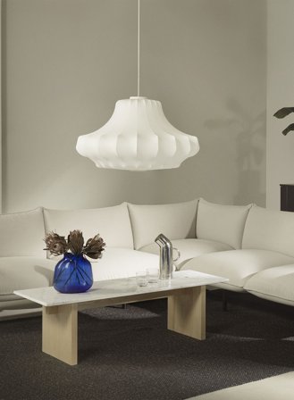 Phantom taklampe medium Ø80 - hvit