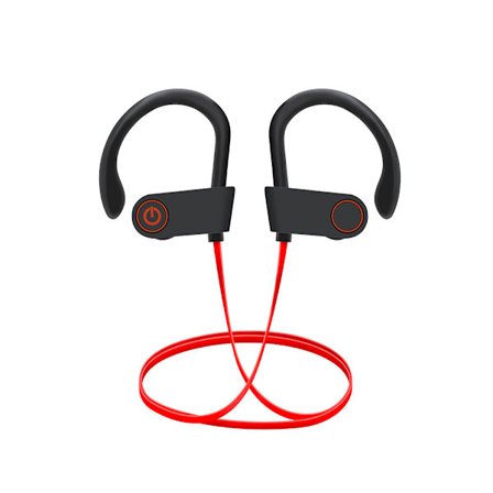 Bluetooth-hörlurarbrusreducerande headset för gymträning