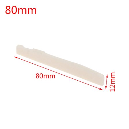 Real Bone Bridge-sadel för folklig akustisk gitarr