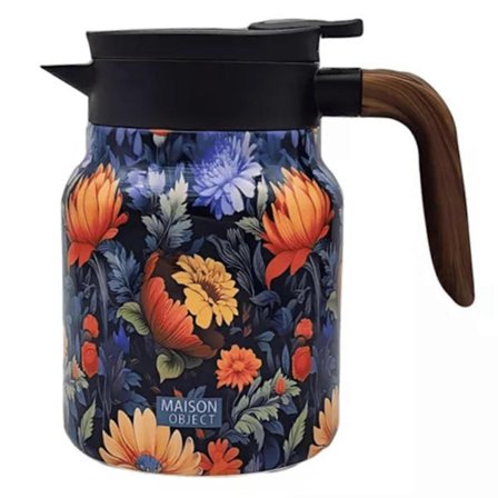 Eristetty teepannu sisäänrakennetulla teesuodattimella, kannettava termoskannu koti- ja matkakäyttöön