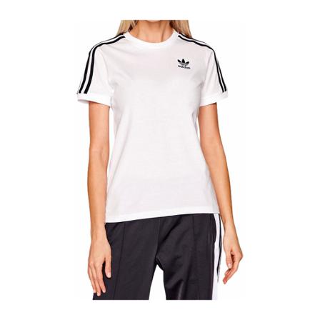 Adidas, T-shirt Wit, Dames, Maat:L