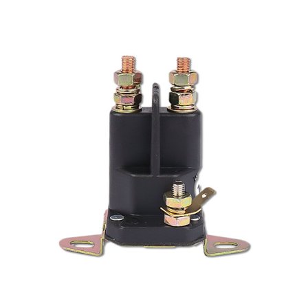 Universell solenoid, 3-polig universell startsolenoid 12v för Mtd