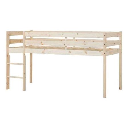 Hoppekids - Loftsäng Semihög ECO Comfort - 90x200 Cm Natural - Litenleker