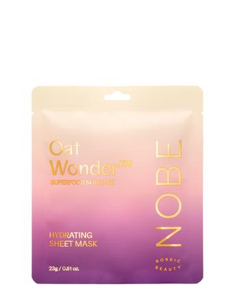 Nobe Oat Wonder Hydrating Sheet Mask 1 Pc Beauty Women Skin Care Face Masks Sheetmask Nude NOBE