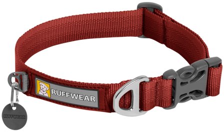 RuffWear Front Range Collar kaulapanta, punainen