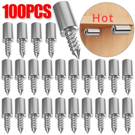 Gummibelagte skaphylleskruer – Slitesterke skruer for hjemmeorganisering og oppbevaring