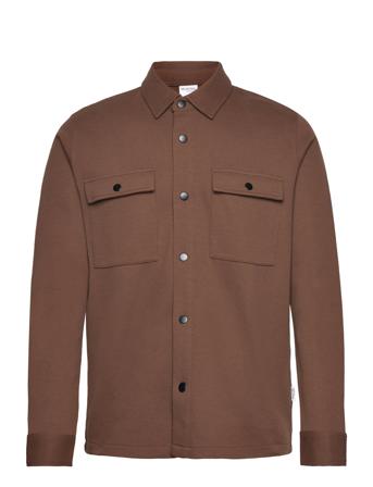 Slhjackie Sweat Jacket Noos Selected Homme Brown