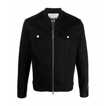 Alexander Mcqueen - Sommarjackor - Svart - Herr - Storlek: L, Herr, Storlek: L