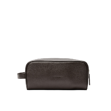 John Henric Toiletry Bag Genova Necessärer Herr Brun ONESIZE