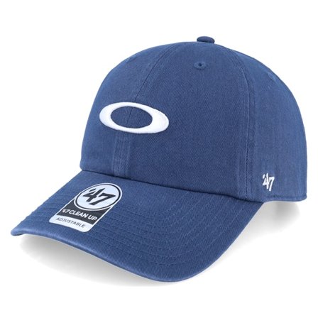 Oakley - Blau Unconstructed Cap - Remix Abyss/White Dad Cap @ Hatstore
