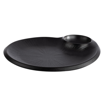 Tallerken APS Nero Melamin
