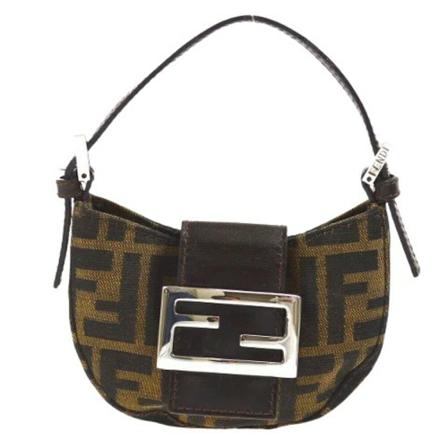 Fendi Vintage - Vintage Väskor - Brun - Dam - Storlek: One Size, Dam, Storlek: ONE SIZE