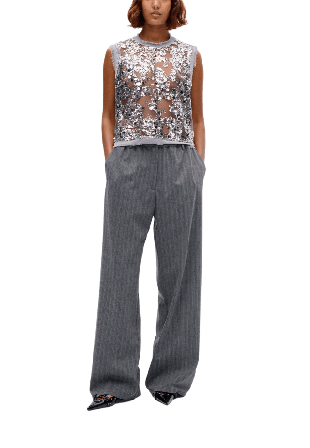 Baum und Pferdgarten MANIRA T-shirts & toppar Dam Grå 40