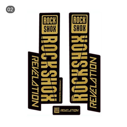 Forgaffel-klistremerke for Rock Shox SID Road Bike MTB Race