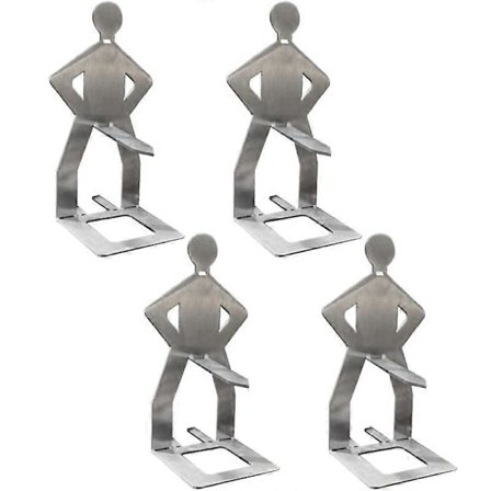 BBQ Grillstativ Pølseholder Bærbart Grillstativ Rustfrit Stål Barbecue Ovn Grillstativ Til Udendørs Camping Ny