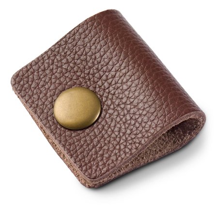Cable Organiser | Dark Brown Leather | Small for Men