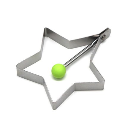 Stjerneformet rund kakeform omelettform bake omelett sirkel omelett