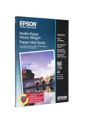 Epson papir - matt - 50 ark - A3 - 167 g/m²