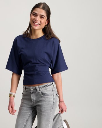 RYVLS Tie Tee Blå T-shirts Tjej - Kids Brand Store