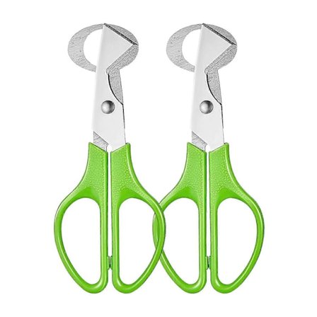 Vaktel Egg Saks, 2 Pakke Eggeskall Separator Klippesaks, Vaktel Egg Kuttere, Egg Åpner, Kjøkkenverktøy RHK