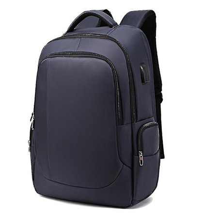 Laptop Ryggsekk, Business Bag Med USB Ladeport For Reise, Høgskole, Skole, Casual Ryggsekk For Menn, Kvinner