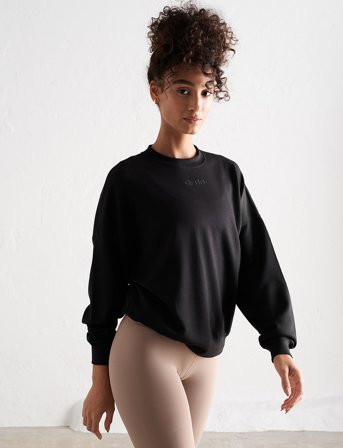 aim ́n Comfy Modal Sweatshirt - Black - S
