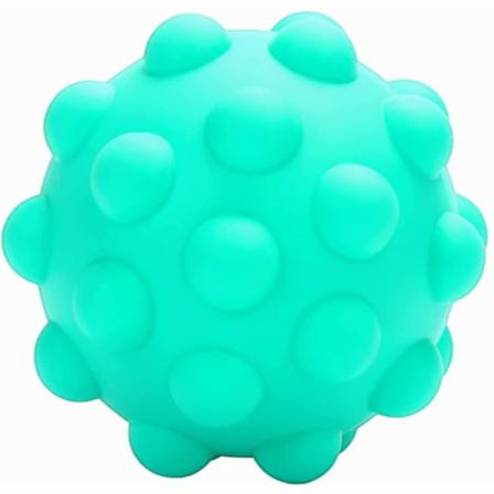 Stressboll Fidget Sensory Ball Toy Squeeze Ball Silikon 3d 2 Stycken
