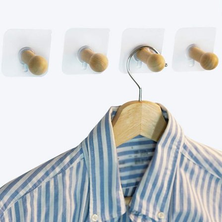 10 st Träklädkrok Trädgren Väggkrok Träkrokar för att hänga rockar Träkrok 10 st