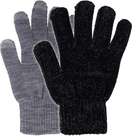 Laze Magic touch handske 2-pak Sort/Grå Onesize, Tøj & Bolig, Vintertøj, Handsker