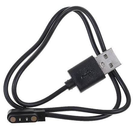 Magnetisk 2-bens 4mm afstandsarmbånd opladningskabel til smartwatch