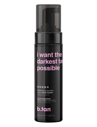B.Tan I Want The Darkest Tan Possible Self Tan Mousse - Nude - 200 ml