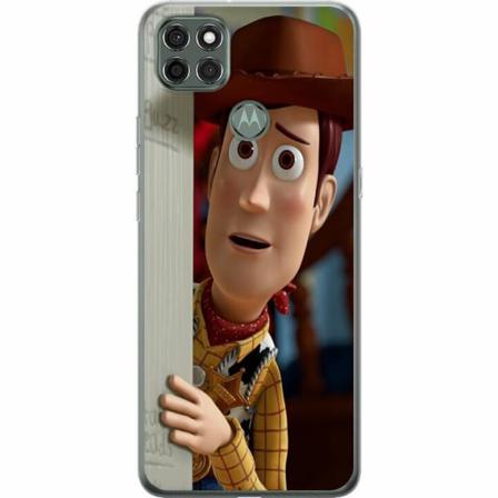 Motorola Moto G9 Power Genomskinligt Skal Toy Story - Woody