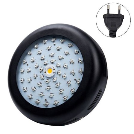 150W Ufo LED Vekstlampe, Fullspektrum Uv & Ir Vekstlampe Lys For Innendørsplanter Hydroponisk Grønnsaksdyrkingslamper [DB]