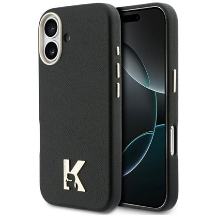Karl Lagerfeld Karl Head Logo MagSafe Case for iPhone 17 - musta