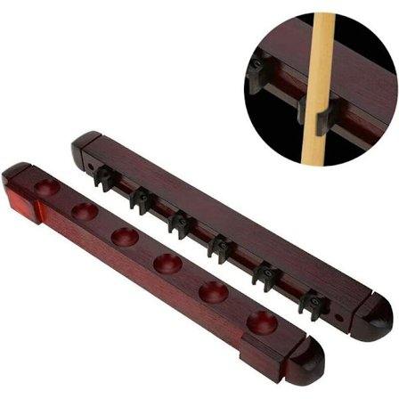 Billiards Väggfäste, Billiards Pool Cue Väggfäste, Pool Cue Hållare 6 Pool Cues, Pool Tillbehör Cue