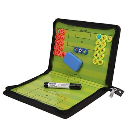 Magnetisk Fotball Coaching Tavle Trenere Utklippstavle Taktisk Tavle sett med Tørr Slett Marker Penn