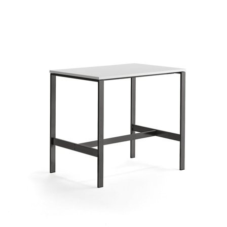 Table VARIOUS, 1200x800x1050 mm, black, white