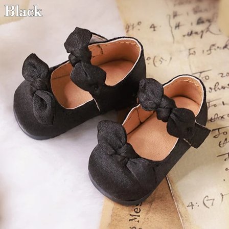 PU Lærsko 1/6 Dukkesko SVART Svart