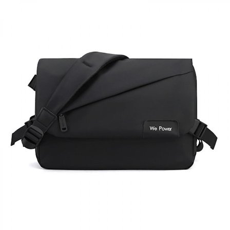 Mordely Messenger Bag - Vogue Shoulder Bag With Multiple Pockets - Perfect For Work Or School (black