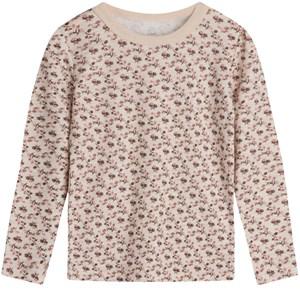 Hust&Claire Wheat Melange Abbelin T-shirt 116 cm - Tops - 116 cm - Beige